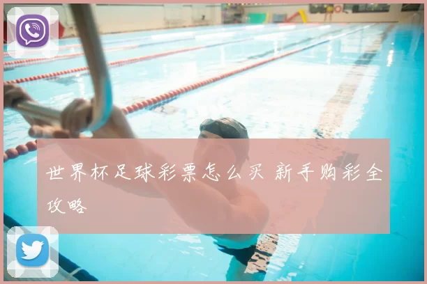 世界杯足球彩票怎么买 新手购彩全攻略
