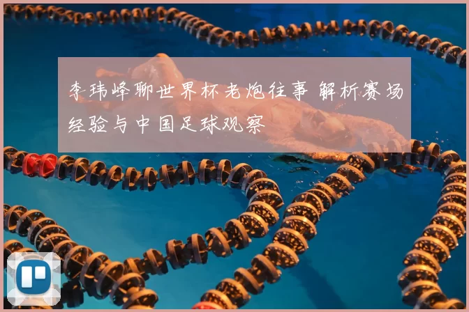 李玮峰聊世界杯老炮往事 解析赛场经验与中国足球观察